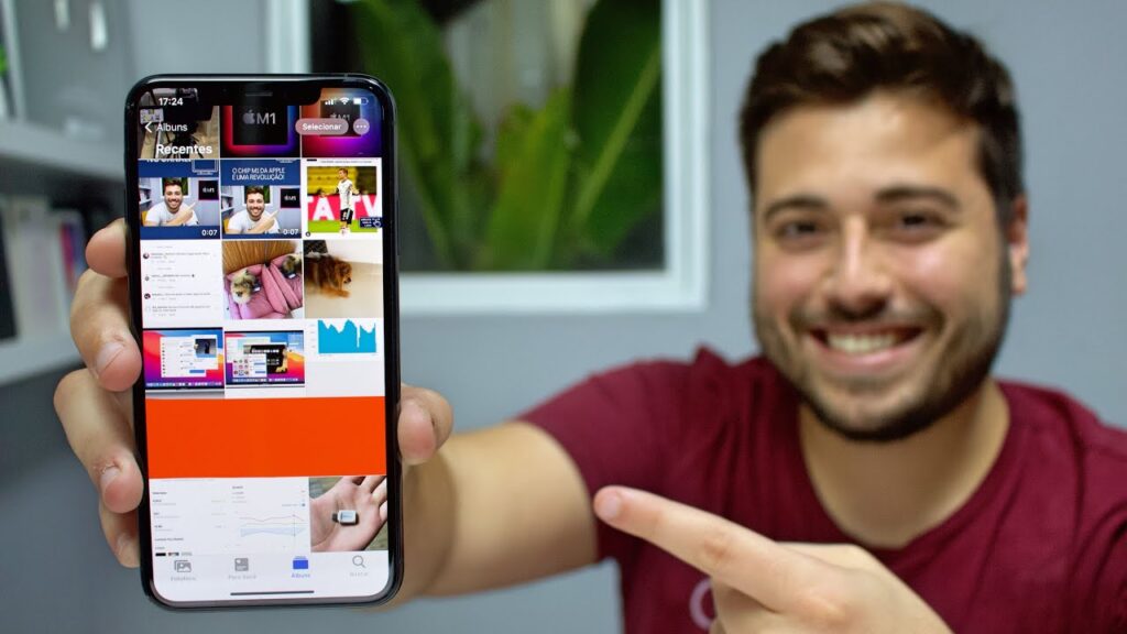 Como esconder fotos e videos da galeria do iphone ios 1