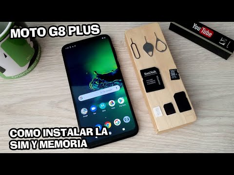 Como colocar chip no moto g8 plus 1