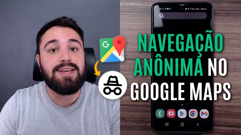 Como usar o modo anonimo do google maps no celular 1