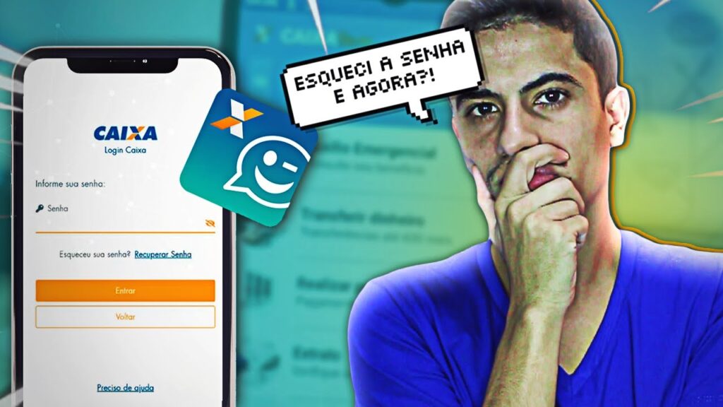 Como recuperar a senha do caixa tem 1