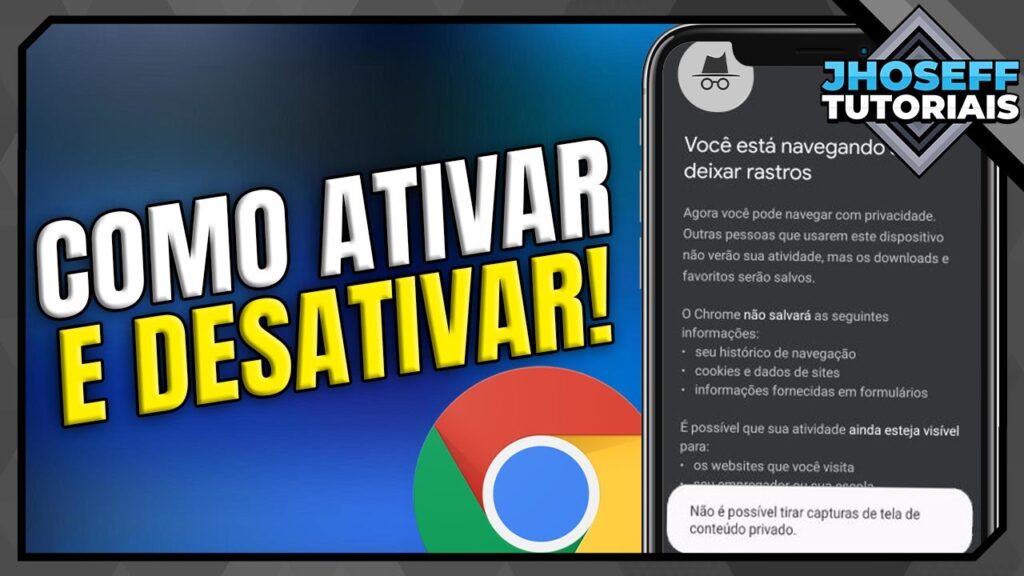 Como desativar a guia anonima do chrome 1