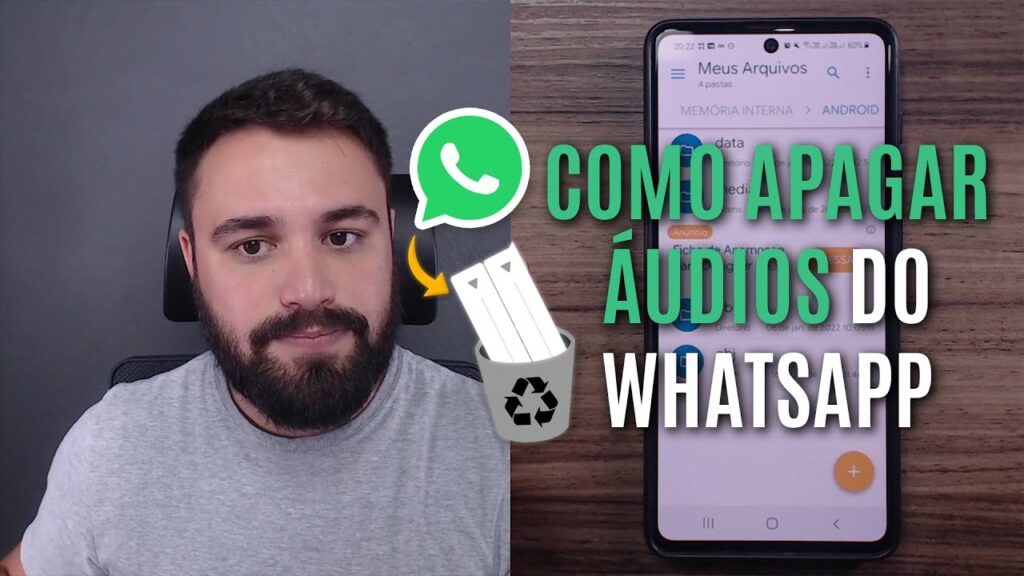 Como apagar audios do whatsapp 1