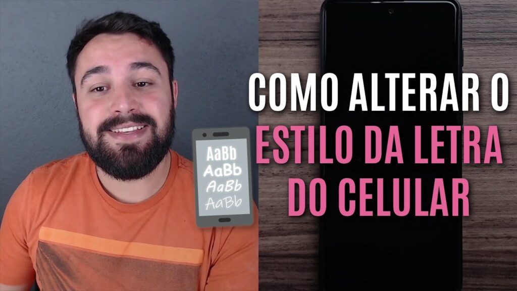 Como mudar fonte em smartphones android 1