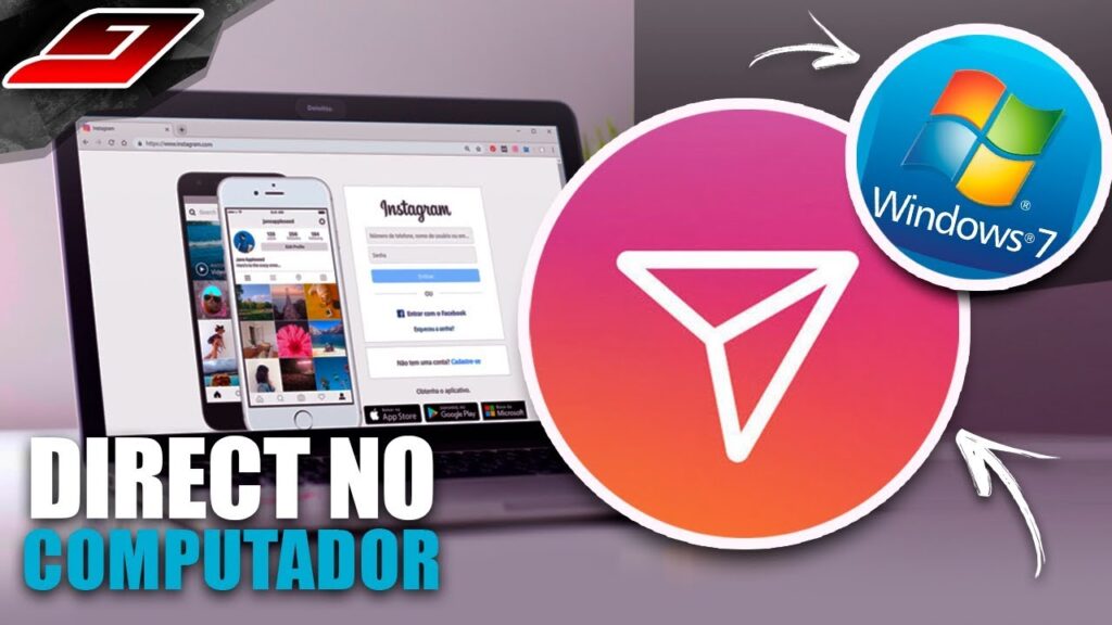 Como ver instagram direct no pc com windows 7 1