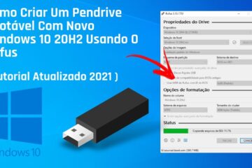 Como criar pen drive bootavel com o rufus software gratis para download