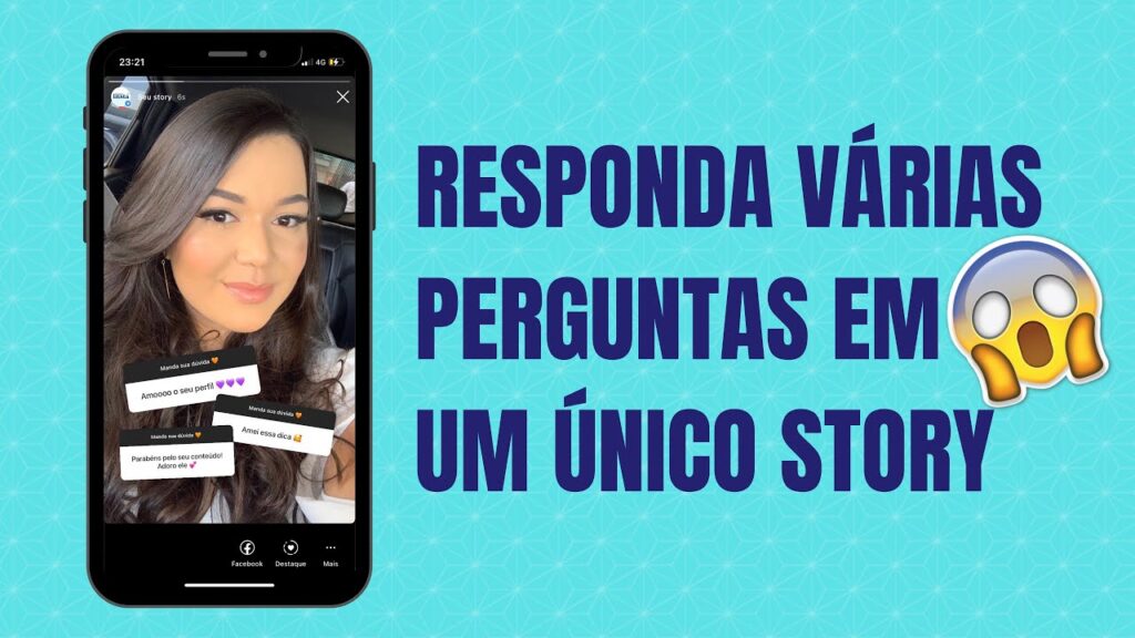 Como responder mais de uma pergunta no instagram 1