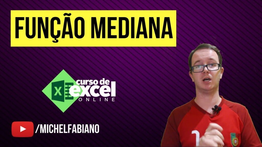 Como calcular a mediana no excel 1