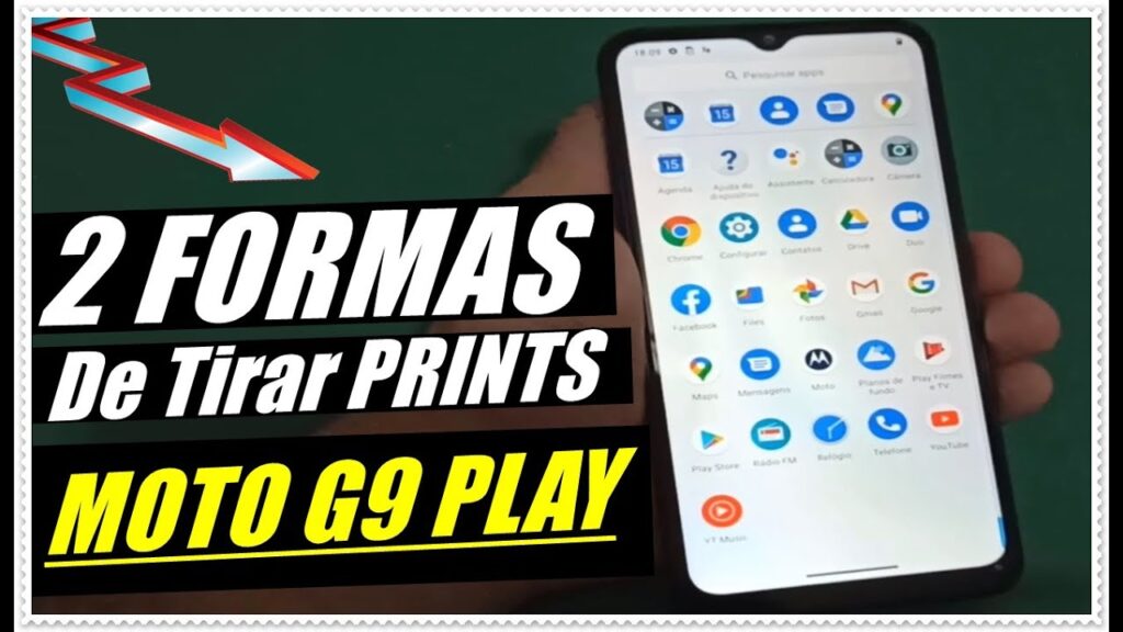 Como tirar print no moto g9 play 1