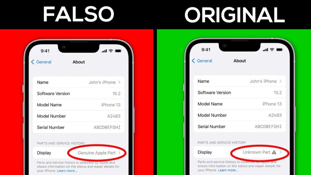 Como saber se um iphone 5c e original 1