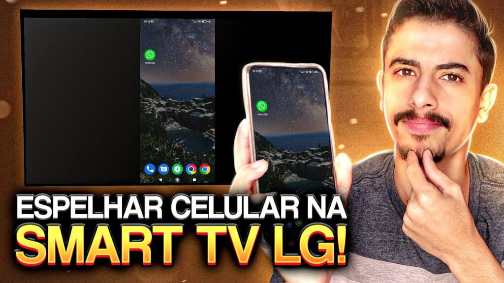 Como espelhar a tela do celular na tv da lg 1