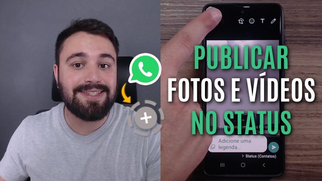 Como dar zoom em fotos e videos no status do whatsapp 1
