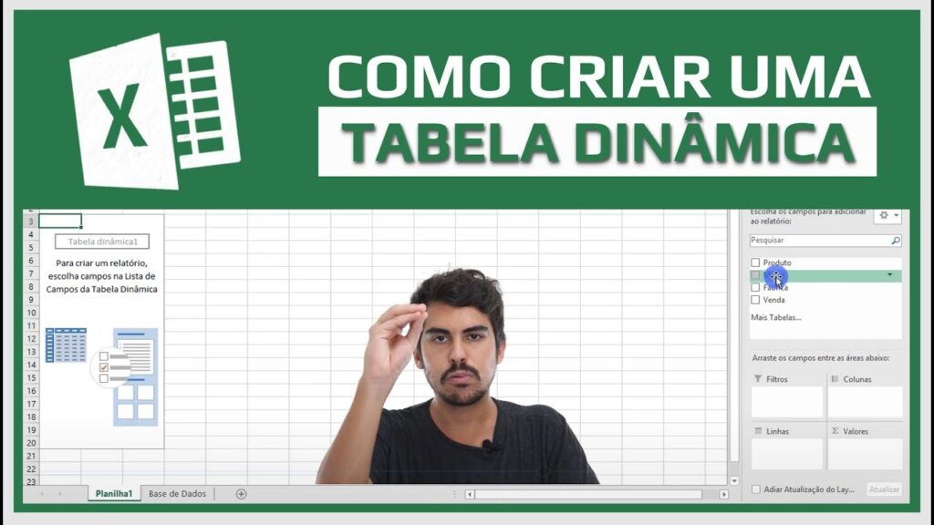Como fazer tabela dinamica no excel 1