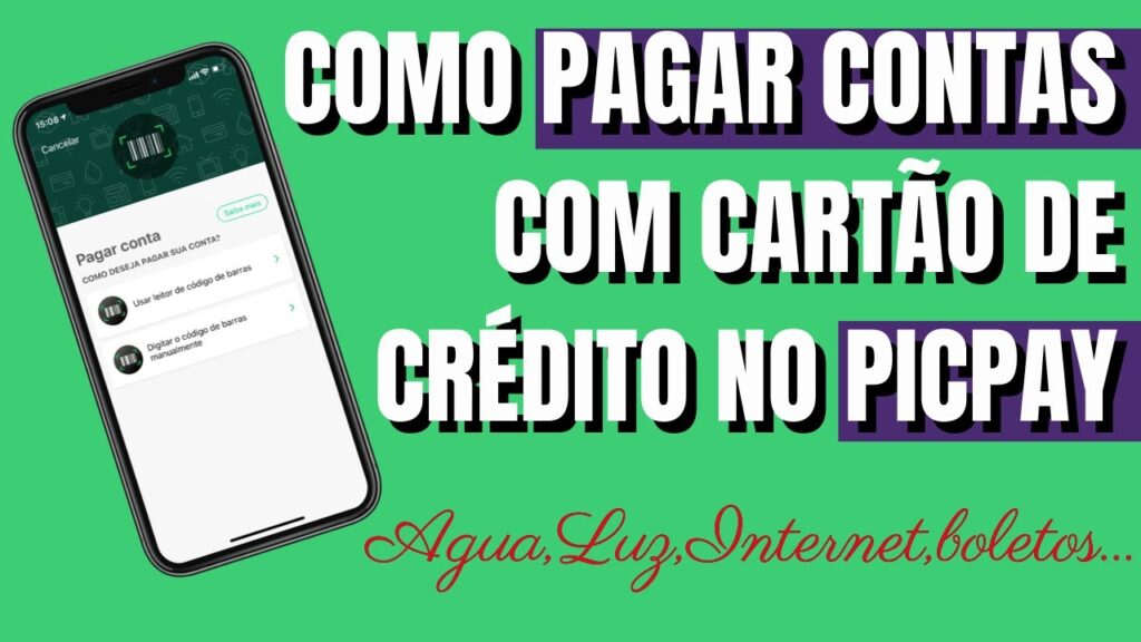 Como pagar com cartao de credito no picpay 1