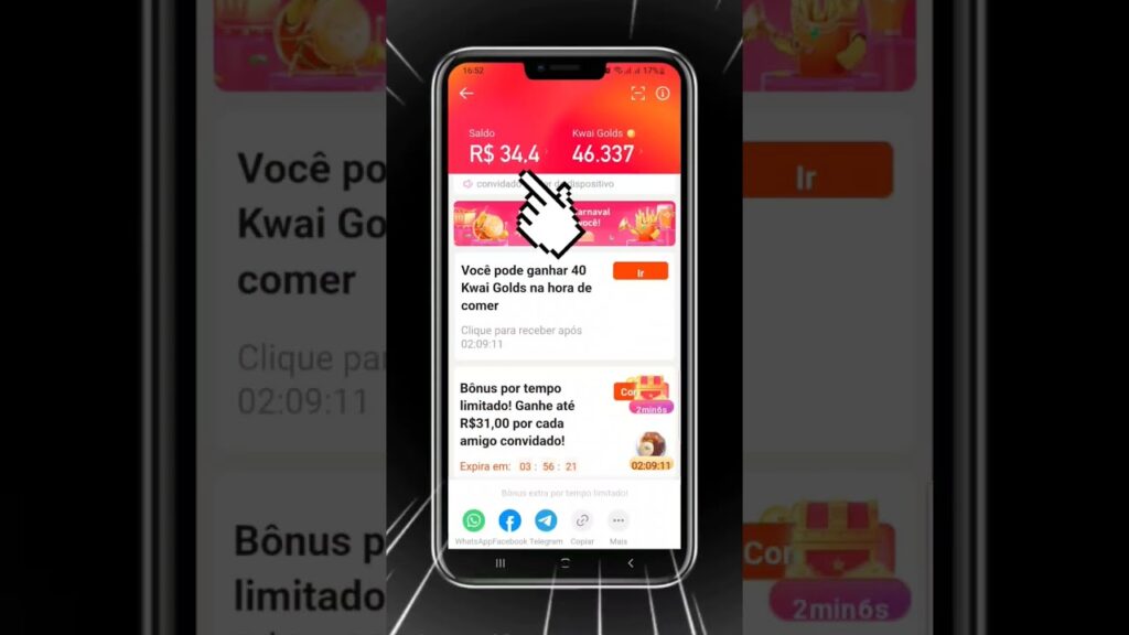 Como ganhar dinheiro no kwai saiba Como funcionam as moedas e codigos 1
