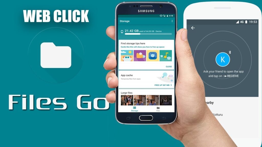 Como instalar o files go app do google para gerenciar arquivos 1