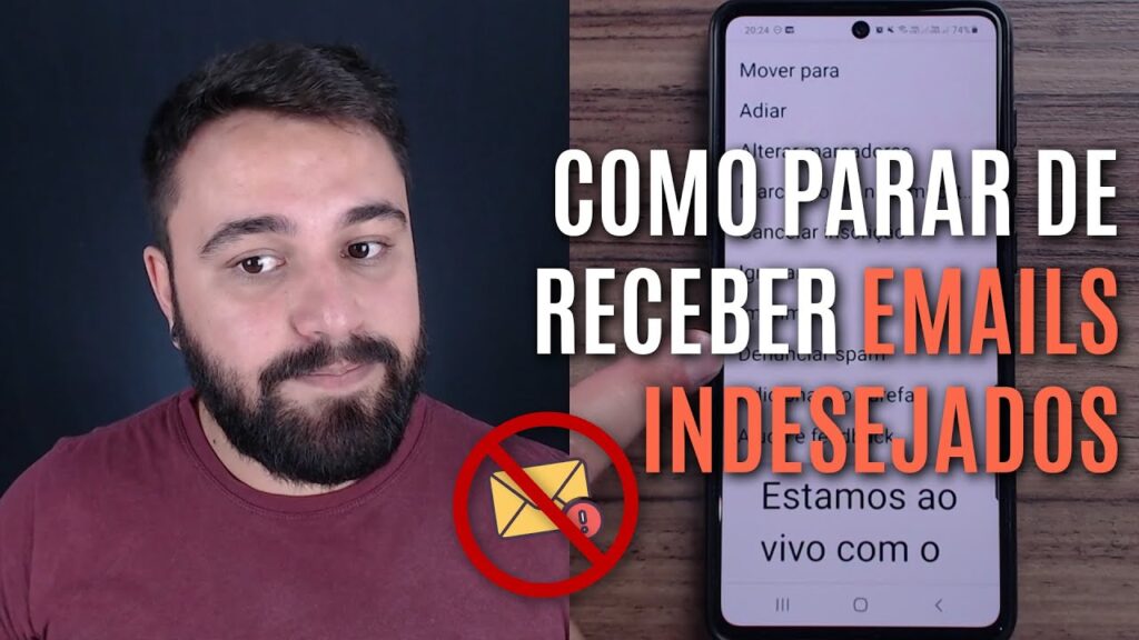 Como bloquear e mail no gmail e nao receber mais mensagem de um contato 1