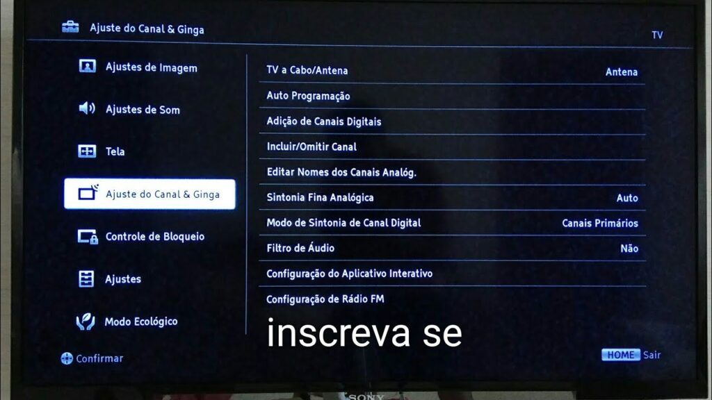 Como bloquear aplicativos e canais com senha na smart tv sony bravia 1