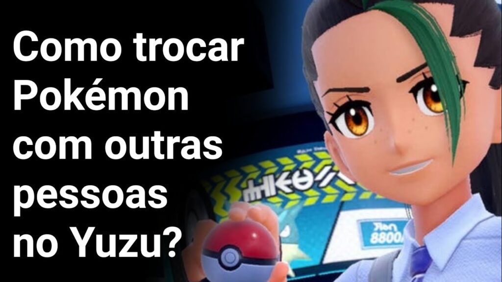 Como trocar pokemon com outras pessoas em pokemon lets go 1