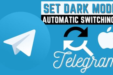 Como ativar o modo noturno automatico do telegram no iphone