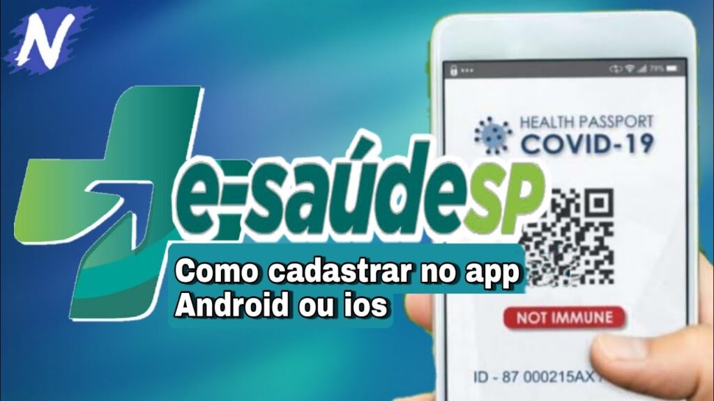 Como tirar o passaporte da vacina no celular com o aplicativo e saudesp 1