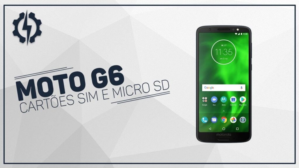 Como colocar chip no moto g6 1
