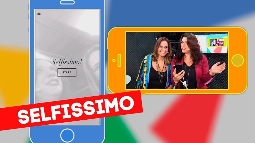 Como criar selfies com o app de fotos selfissimo 1