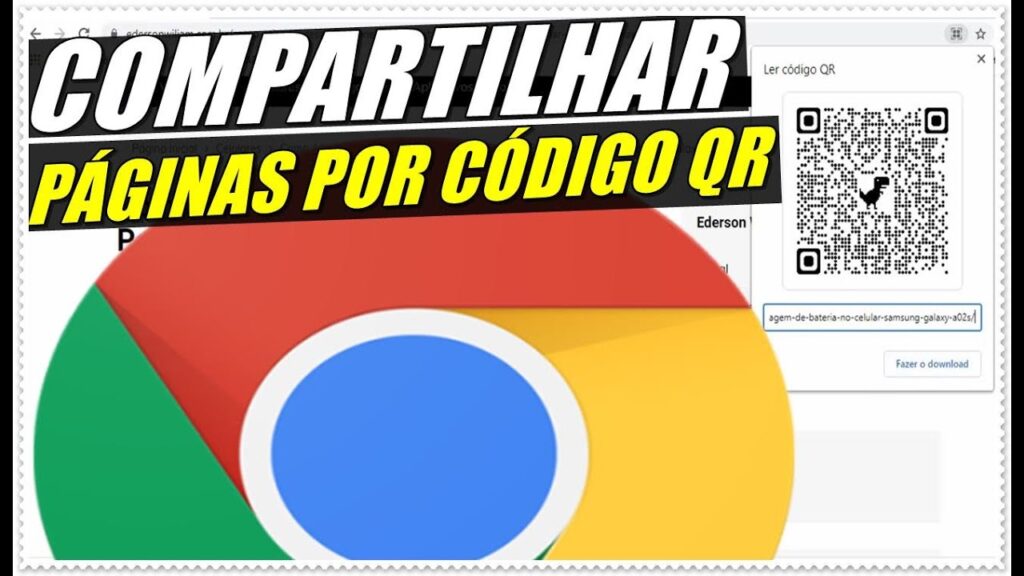 Como criar qr code de pagina no google chrome 1