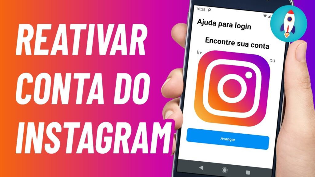 Como reativar o instagram 1