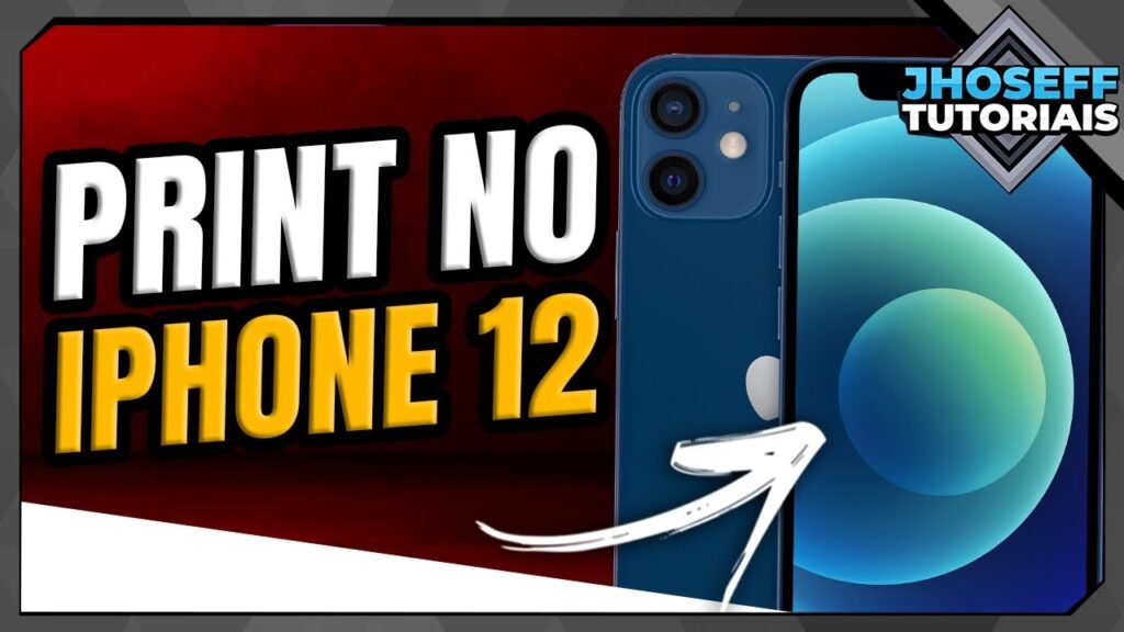 Como tirar print no iphone 12 1