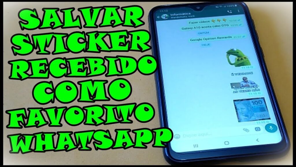 Como salvar e encontrar gifs favoritos no whatsapp 1