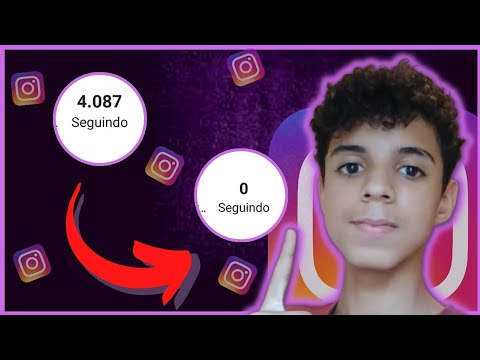 Como deixar de seguir todos no instagram 1