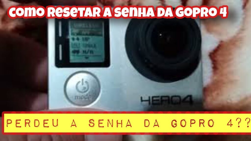 Como mudar a senha do wi fi da gopro 4 black ou silver 1