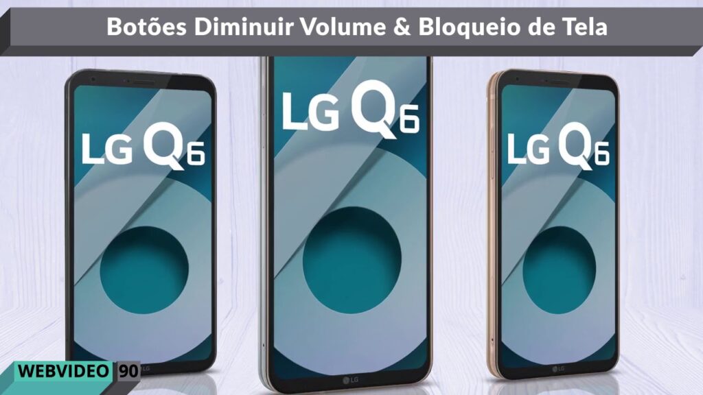Como tirar print de tela no lg q6 e lg q6 plus 1
