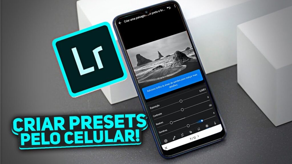 Como criar presets no lightroom pelo celular 1