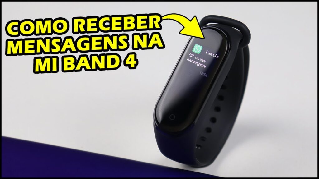 Como ver notificacoes do celular na mi band 4 xiaomi 1