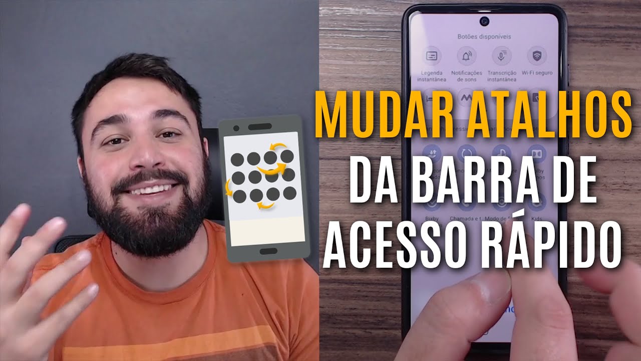 Como gerenciar e adicionar atalhos rapidos no android o 1