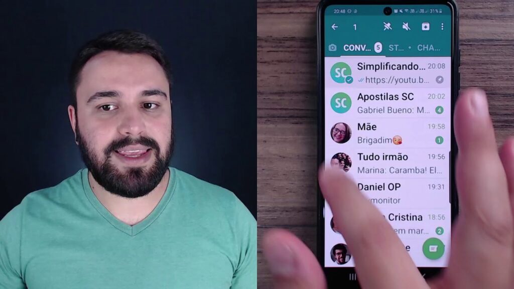 Como apagar conversas no whatsapp 1