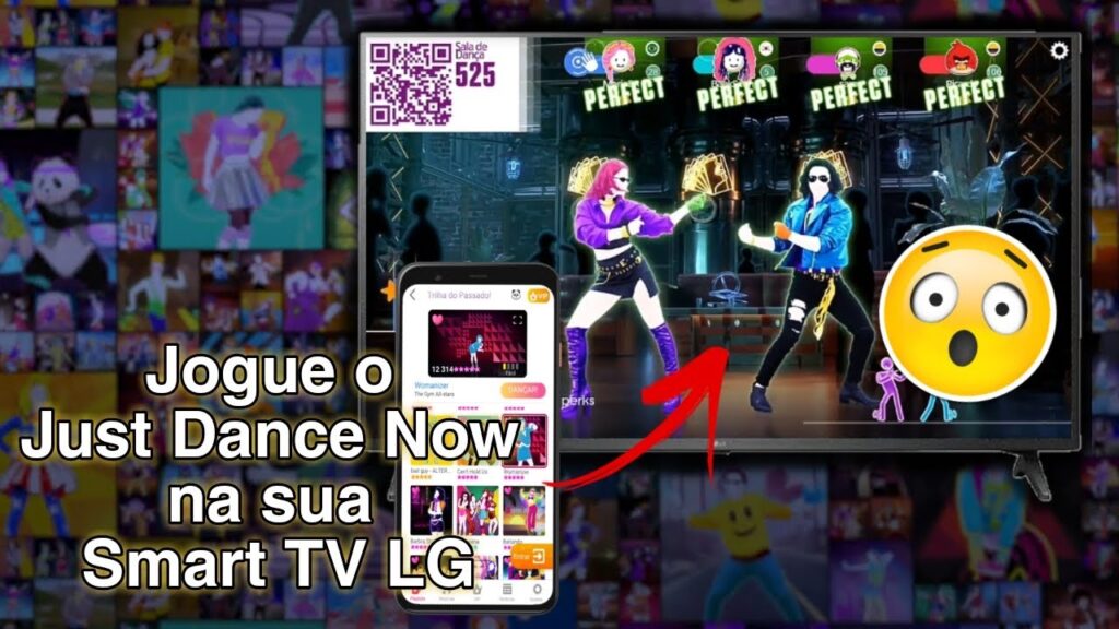 Como jogar just dance now na tv 1