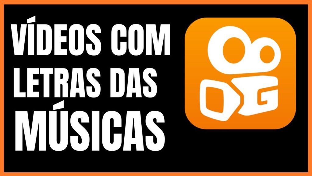 Como fazer video no kwai com letra de musica 1