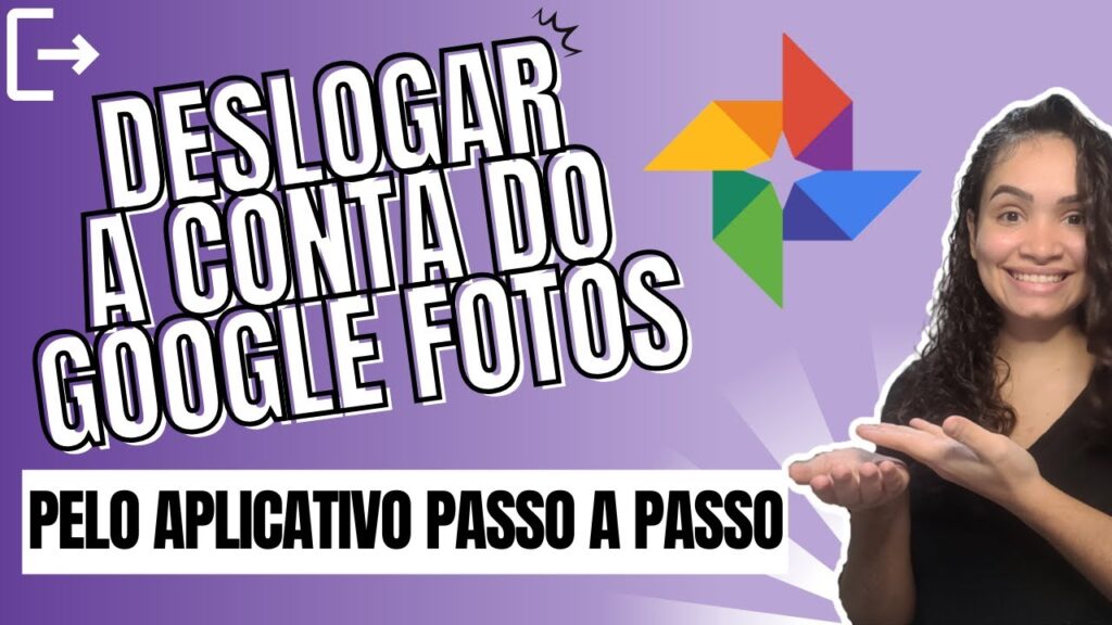 Como sair do google fotos e remover conta do aplicativo 1