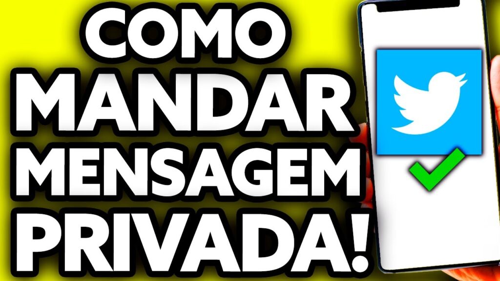 Como mandar mensagem no twitter pelo celular 1