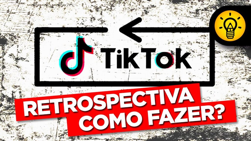 Como fazer retrospectiva no tiktok 1
