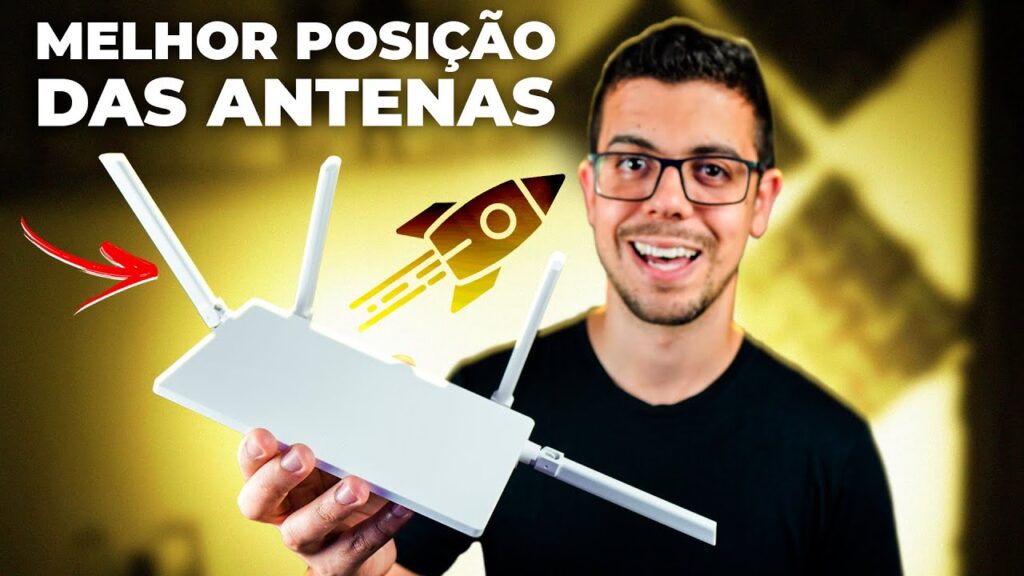 Como posicionar antena do roteador corretamente para melhorar o wi fi 1