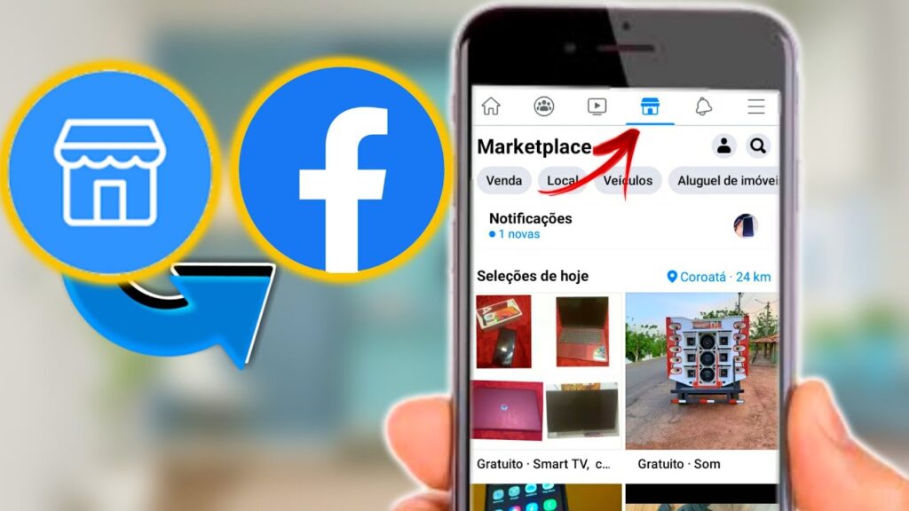 Como ativar o marketplace e criar um grupo de compra e venda no facebook 1