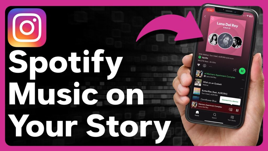 Como compartilhar playlists do spotify no instagram stories 1