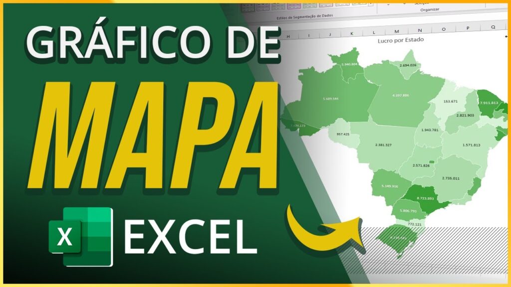 Como inserir e configurar mapas dinamicos em planilhas do excel 1
