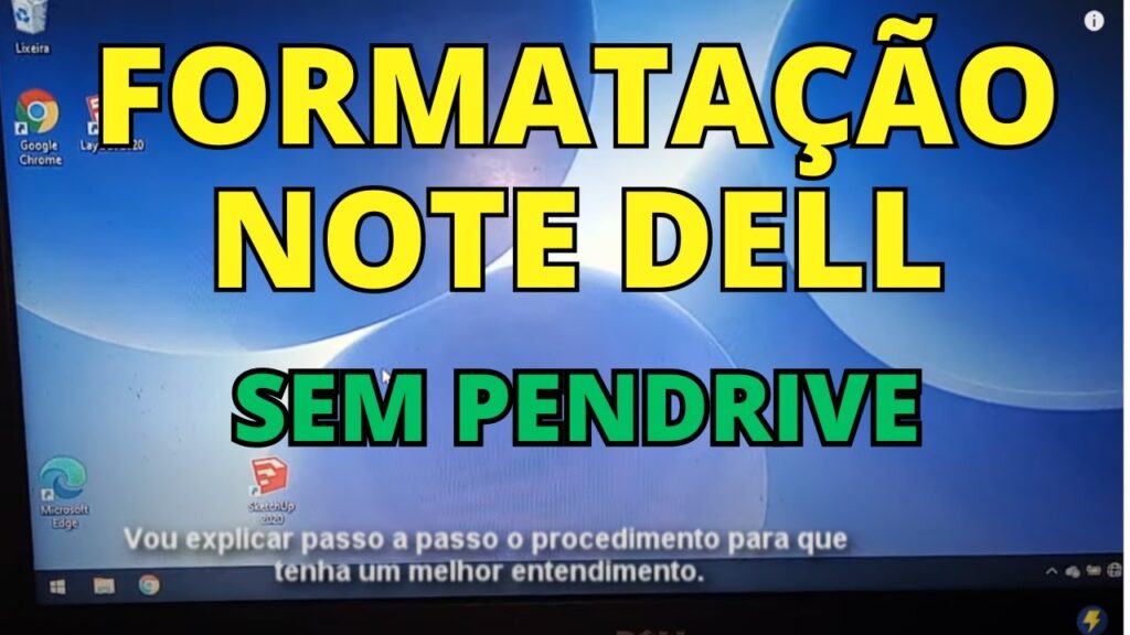 Como formatar um notebook da dell 1