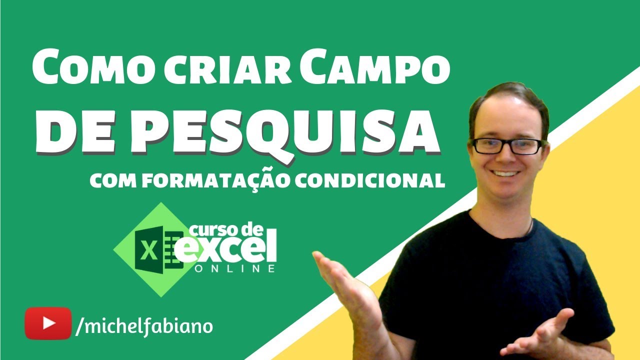 Como criar um formulario de pesquisa no excel online 5