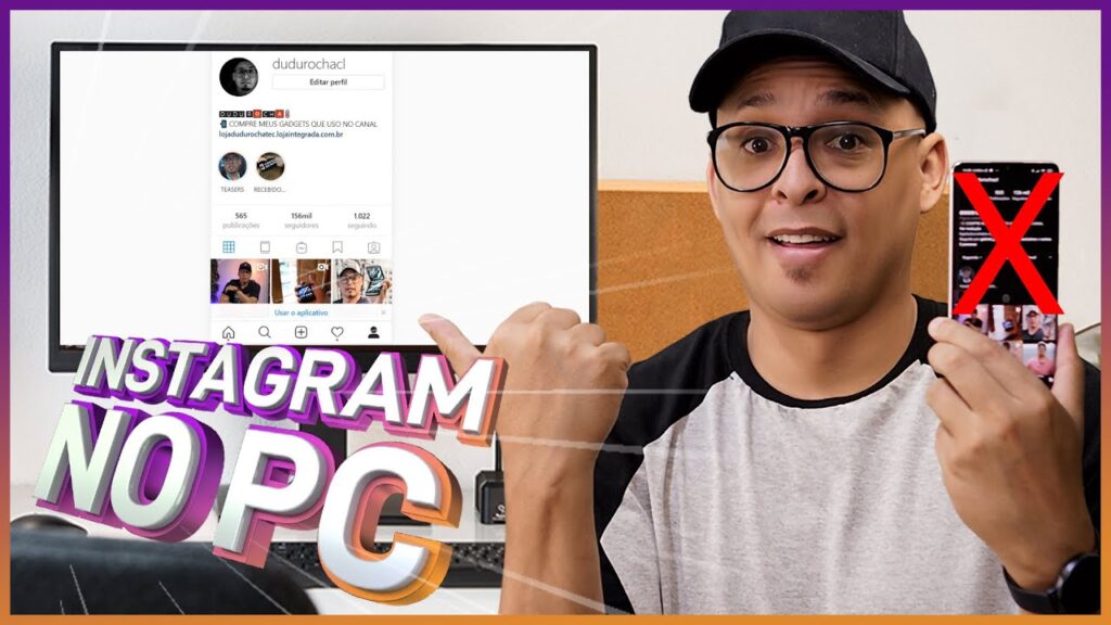 Como baixar o instagram no celular ou pc 1