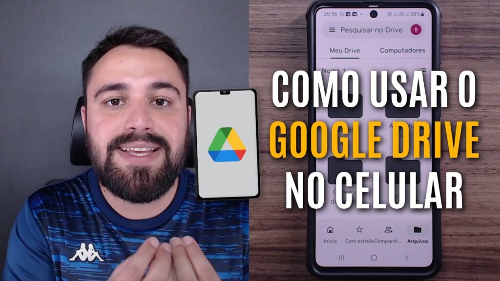 Como instalar e usar o google drive no celular 1